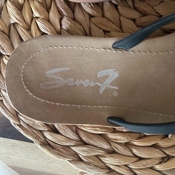 Black with Bling Flip Flops - Picture 4 of 4